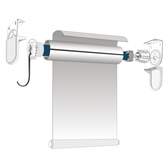 Estor enrollable plus motor